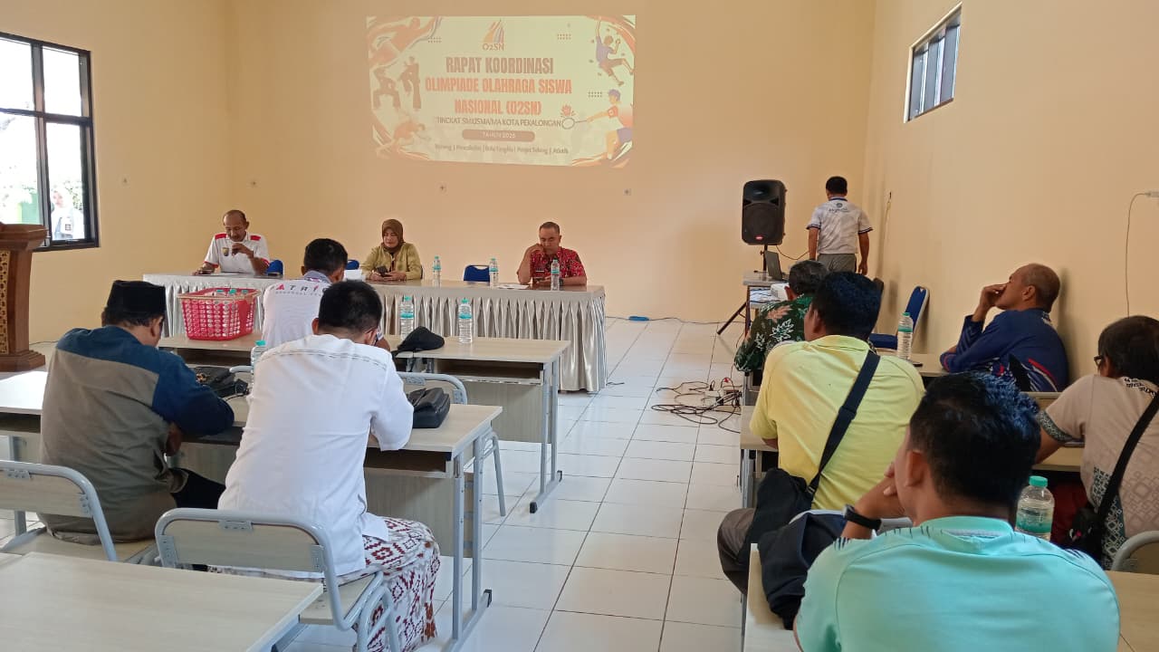 Rapat Koordinasi dengan MKKS, Koordinator Cabang Olahraga dan Panitia